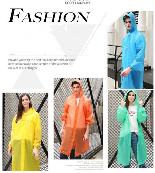 

50pcs thickening adults raincoat men women peva outside walking riding raincoats cxg 001-2