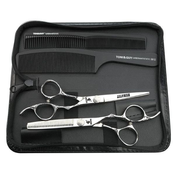 

hair stylist hairdressing tools 19.5cm hair scissors hairdressing scissors 7 inch cutting and thinning set