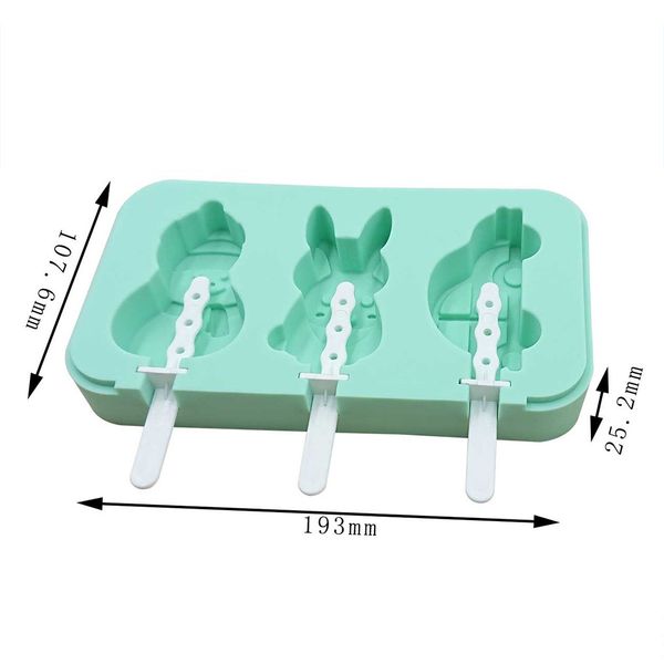 

kitchen accessories 2019 ice cream mold with lid popsicle mold car rabbit snowman
