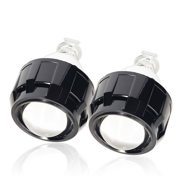 

car styling lhd retrofit wst mini hid h1 2.5 inch bi-xenon projector lens headlight lenses fits h4 h7,use h1 bulb