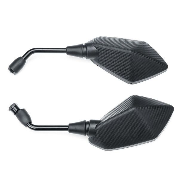 

motorcycle rear view side mirror universal black bike rotatable 360 degrees riding scooter frame fittings parts
