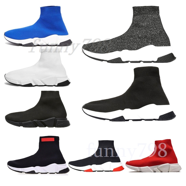 

2019 ace brand luxury designer sock fashion men women casual sneakers socks mens chaussures scarpe zapatos hommes femmes speed trainer e810#, Black