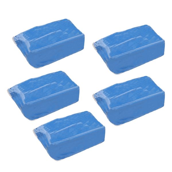 

car/ auto magic clean clay bar detailing wash sludge mud remove blue 5pcs