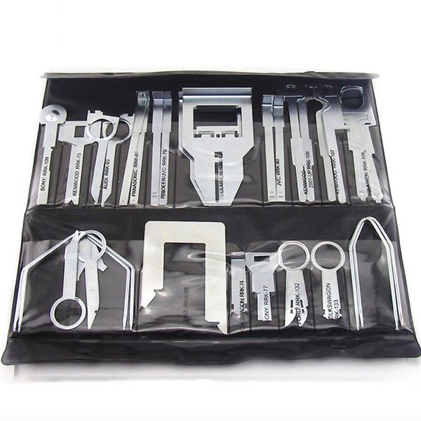 

38pcs vehicle car stereo radio release removal tools set keys