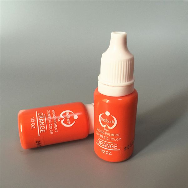 

Оранжевый цвета Biotouch перманентный макияж микро пигмент косметический ручной тат