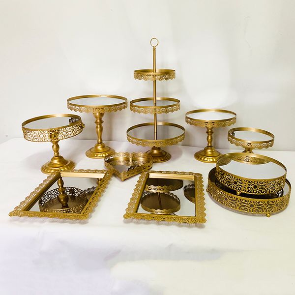 

3-10 piece wedding cake stand cupcake base, decorative centerpiece for parties