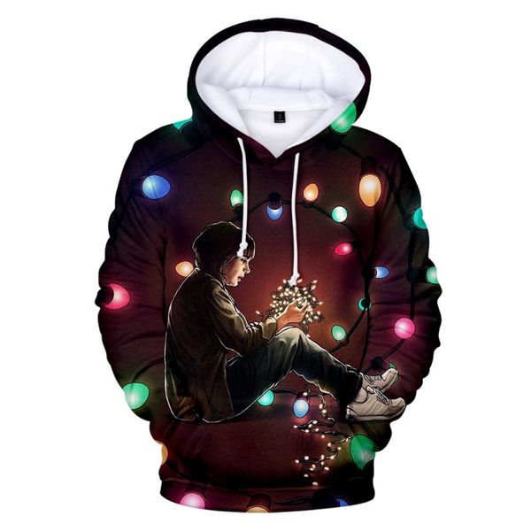 

гоѬий еѬиал 3d оловки мђжин / женин ђлина одежда harajuku поведневна ол, Black