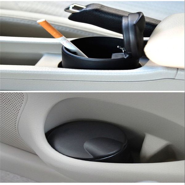 

1pc car auto led ashtray blue led light cigarette smoke ash cylinder bin for commander compass grand cherokee liberty