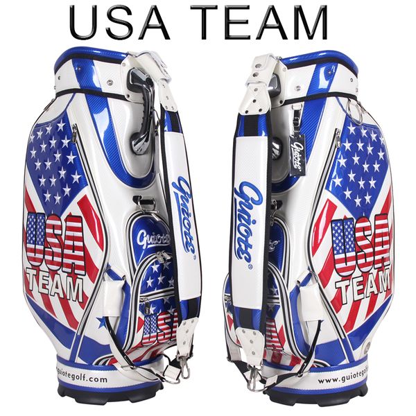 

guiote usa team golf staff bag new model caddie cart bag