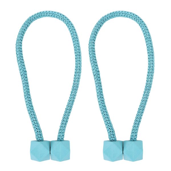 

2xmagnetic занавес tieback новизны декоративные геометрическая шарика clip - оранжевый
