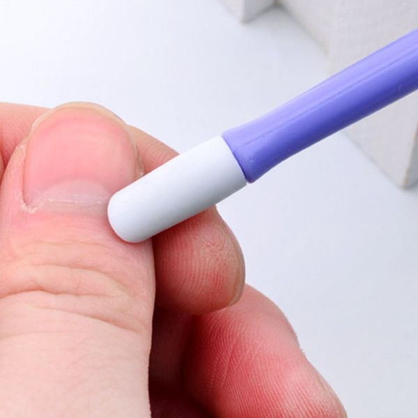 

2019 1 pcs manicure sticker push rod art nail sticker push stick nail art tool mdf, Silver