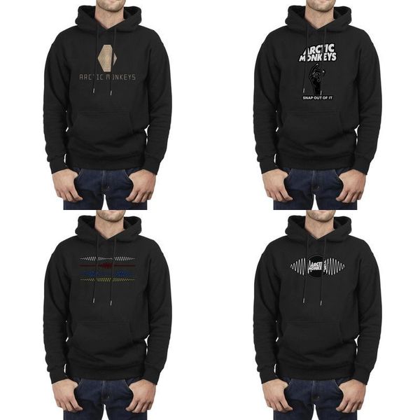 

men design printing arctic-monkeys-2018 black pullover sweatshirt superhero warm hoodie arctic-monkeys-call-me-parsec