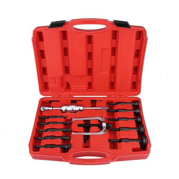 

oversea 16 pcs car inner disassemble bearing blind hole remover extractor puller set bushes housing carbon steel