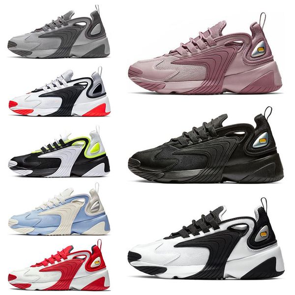 

тройной черный m2k tekno zoom 2k мужчины женщины кроссовки кремовая белая раса красный королевский синий дышащие спортивные кроссовки мужски