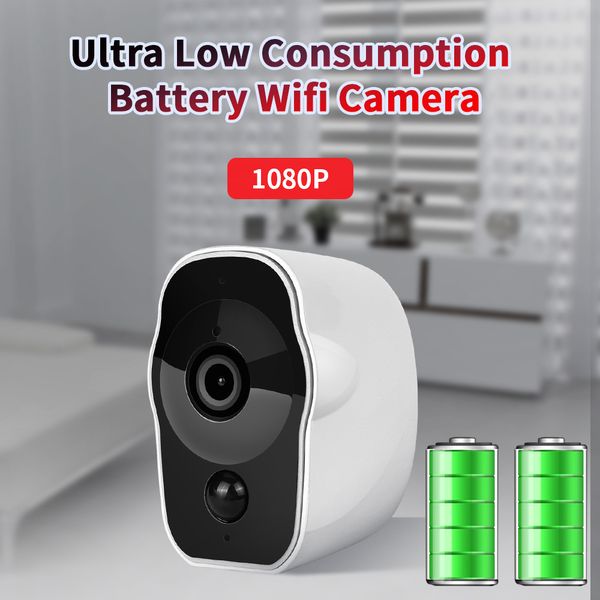 Düşük güç CCTV IP WIFI Ev ağı güvenlik kamerası Tel serbest Ultra düşük tüketim CCTV Kamera