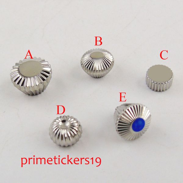 

316l stainless steel polished watch crown fit 6497 6498 st 3600 3620 movement watch crown