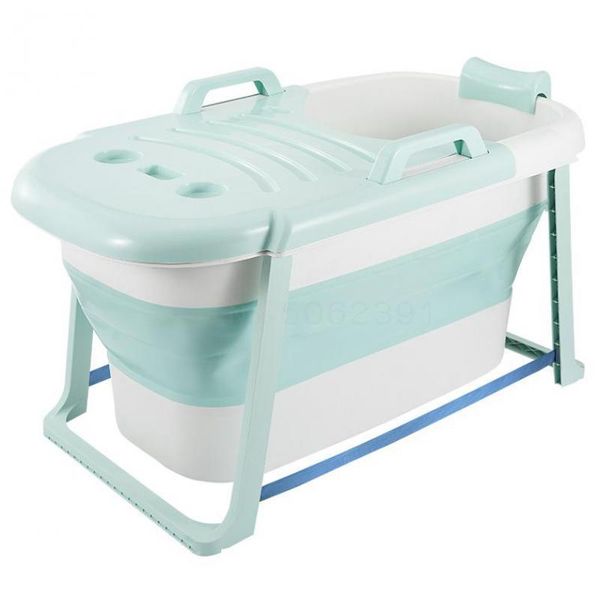 

folding bathtub bathtub household whole body plastic thickening constant temperature