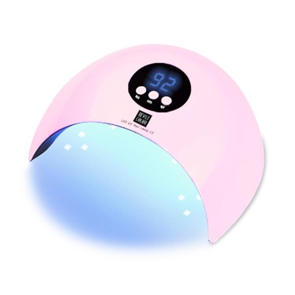 

36w nail dryer uv led nail lamp gel polish curing lamp with bottom 60s/90s/120s timer lcd display manicure tools