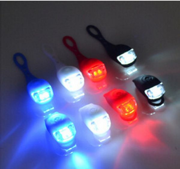 

2pcs new style tadpoles lamp riding warning light bicycle headlight taillight