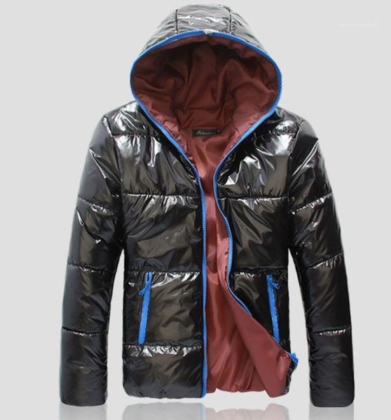 

designer warm jackets hooded long sleeve homme clothing fashion style cool jogging casual apparel thick mens winter, Black;brown