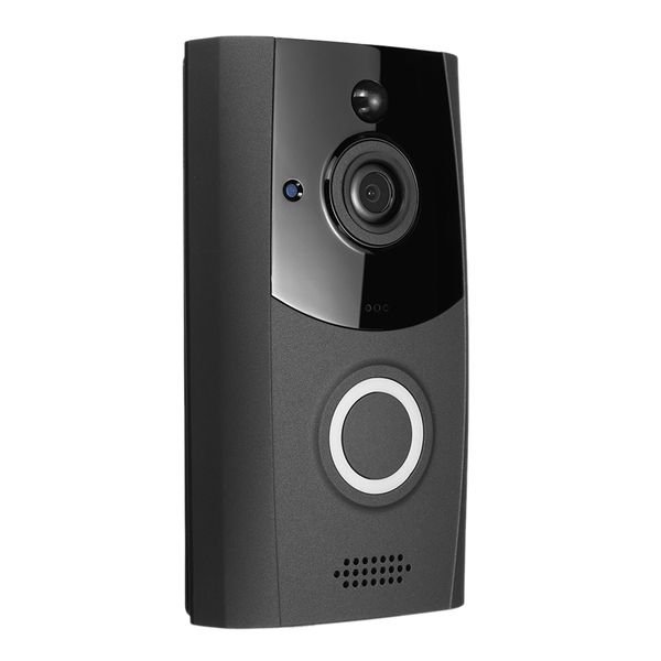 

m11 hd smart wifi video doorbell camera visual intercom night vision cctv chime phone app control alarm system