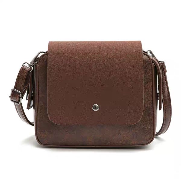 

ins fashion women's hand-held messenger bag 2020 summer new retro simple women's one shoulder messenger bag small square