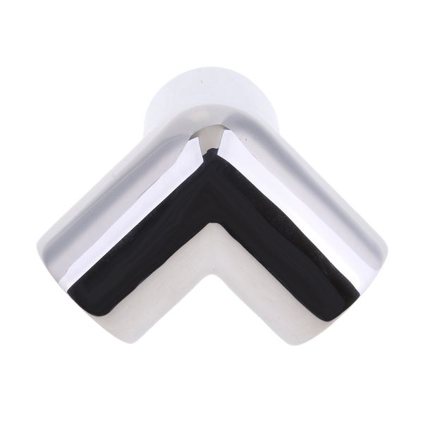 

heacy duty stainless steel boat hand rail fitting 25mm 3 way corner elbow