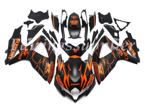 

новый (литье под давлением) abs обтекатель комплекты подходят для (suzuki gsxr 600-750) 2008 2009 2010 gsx-r600 r750 k8 обтекатели набор мат