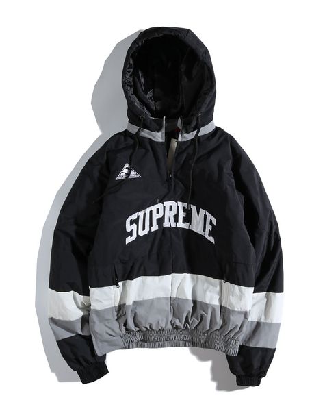 

20ss / superme моды роскошные мужские хлопок золотой casual casual wild дышащий хлопок куртка открытый комфортная trend ретро хлопок m-xxl, Black