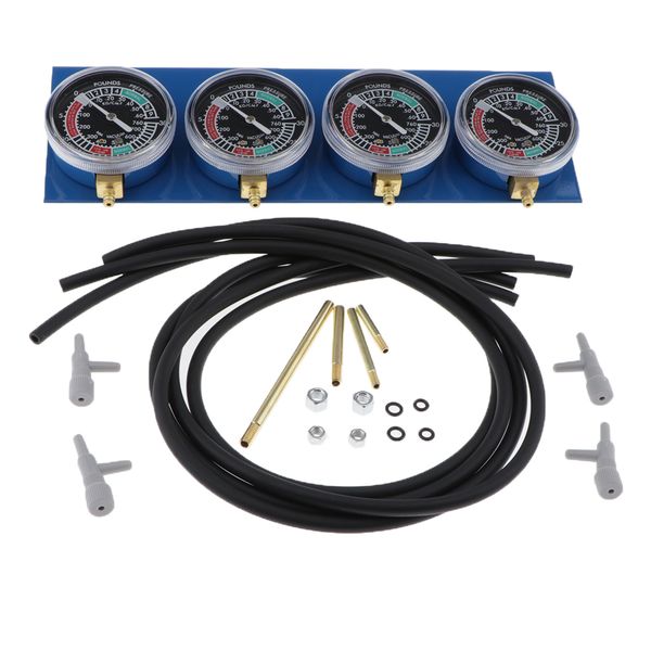 

2pcs fuel vacuum carburetor balancer synchronizer gauge 4 cyl for motorcycle