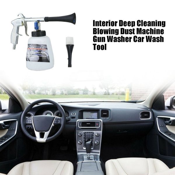 2019 High Pressure Car Wash For Tornador Portable Interior Deep Cleaning Blowing Dust Machine Gun Washer With Brush Car Wash Tool Hot From Miniputao