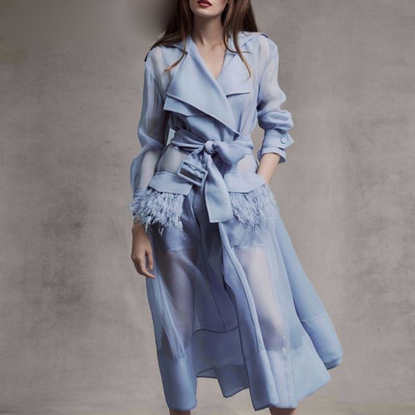 

womens dress women clothes twill voilet lace up windbreaker dress women long sleeve feather party dresses female elegant clothes, Black;gray