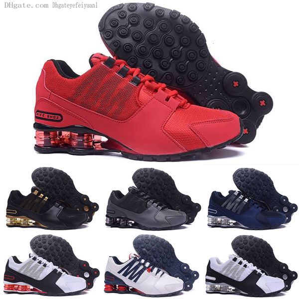 

2019 new avenue 803 802 mens running shoes designer tennis shoes triple black white red grey air column buffer mens trainers sneakers 40-45