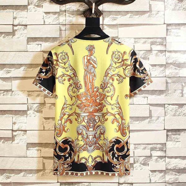 

medusa mens designer hoodie luxury fashion brand logo trend t shirt street hip hop color digital printing custom vibrant summer t-shirt new, White;black