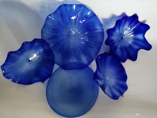 Modernes Design, geblasenes Glas, Blumen-Wandkunst, Restaurant-Dekoration, heiß verkaufte Glas-Wandleuchte, preiswerte zeitgenössische dekorative Wandkunst