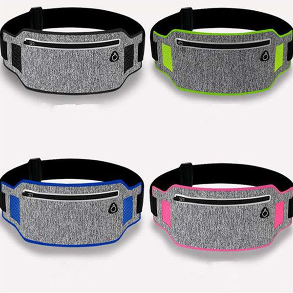 

portable professional running belt belt sports mobile phone men and women invisible pockets fitness bag running pockets