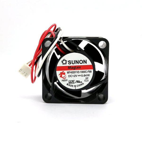 

new original mf40201v2-1000c-f99 dc12v 0.64w 40x40x20mm 3lines alarm signal cooling fan