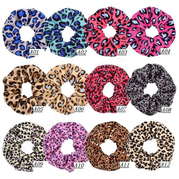 

women elegant velvet elastic hair bands ponytail holder scrunchies tie hair scrunchy hairband velour hair loop pleuche headwear a102902, Slivery;white
