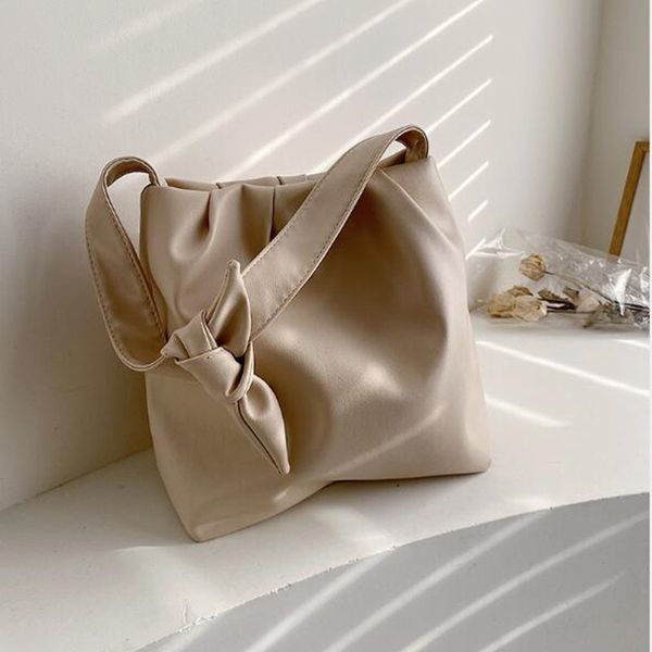 

2020 spring female leather handbag bags lady shoulder bags casual vintage new handbags for women