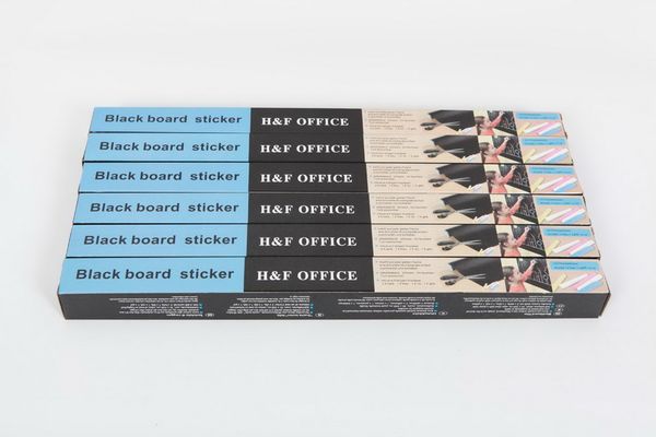 

by dhl or fedex 300pcs 45*200cm whiteboard/blackboard stickers removable diy