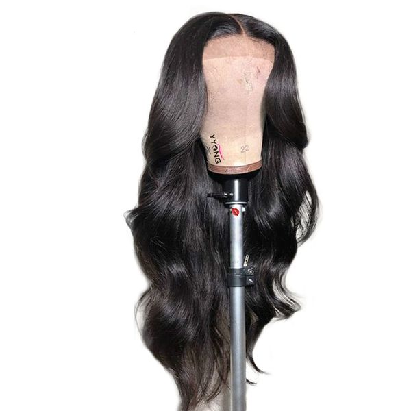 

13*4 body wave lace front human hair wigs for black women pre plucked hairline with baby hair brazilian remy hair 120% density
