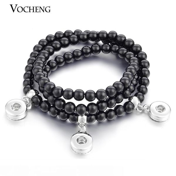 

сменные ювелирные изделия 12 мм имбирь оснастки натуральный камень бусины браслет двойного назначения 10 цветов тенденция ювелирные изделия, Black