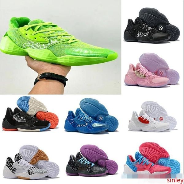 

mens 2020 trainers beard harden vol.4 basketball shoes fashionable streetwear training sneakers james harden vol 4 bred sports shoes 40-46