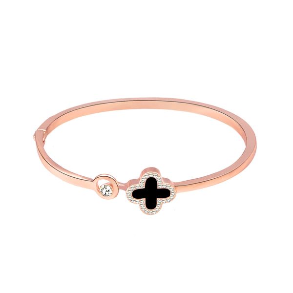 

four-leaf clover rose gold bracelet bracelet bracelet watch accessories jewelry a generation of micro-business cross-border, Golden;silver