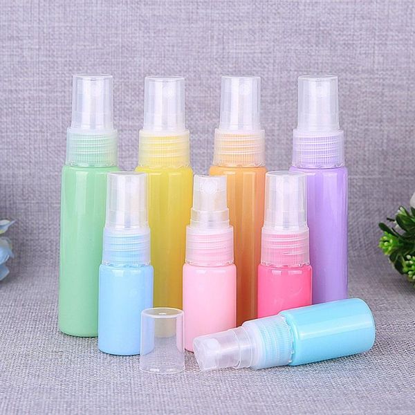 

10ml mini plastic transparent small portable empty refillable bottles make up cosmetic sample spray bottle container