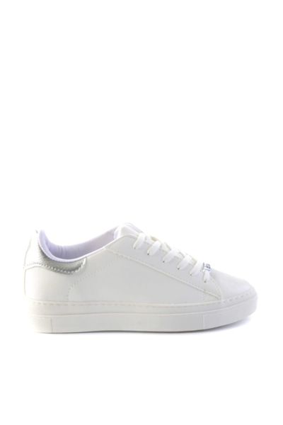

bambi white lame women sneaker h0606063309, Black