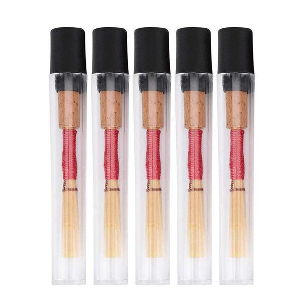 

abuo-oboe reeds, strength medium soft handmade oboe reeds with red cork