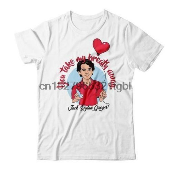 

jack dylan grazer take my breath away men t shirt white, White;black