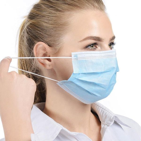 

в наличии свободной доставки одноразового использования лицевой маски трехслойную защитную маску