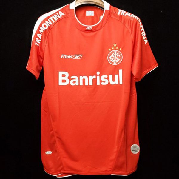 

retro sc internacional 2006 libertadores soccer jerseys futbol vintage football camisetas classic shirts kit maillots maglia, Black;yellow